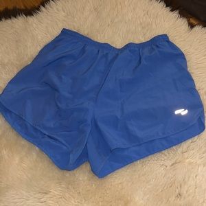 Brooks Blue Running Shorts